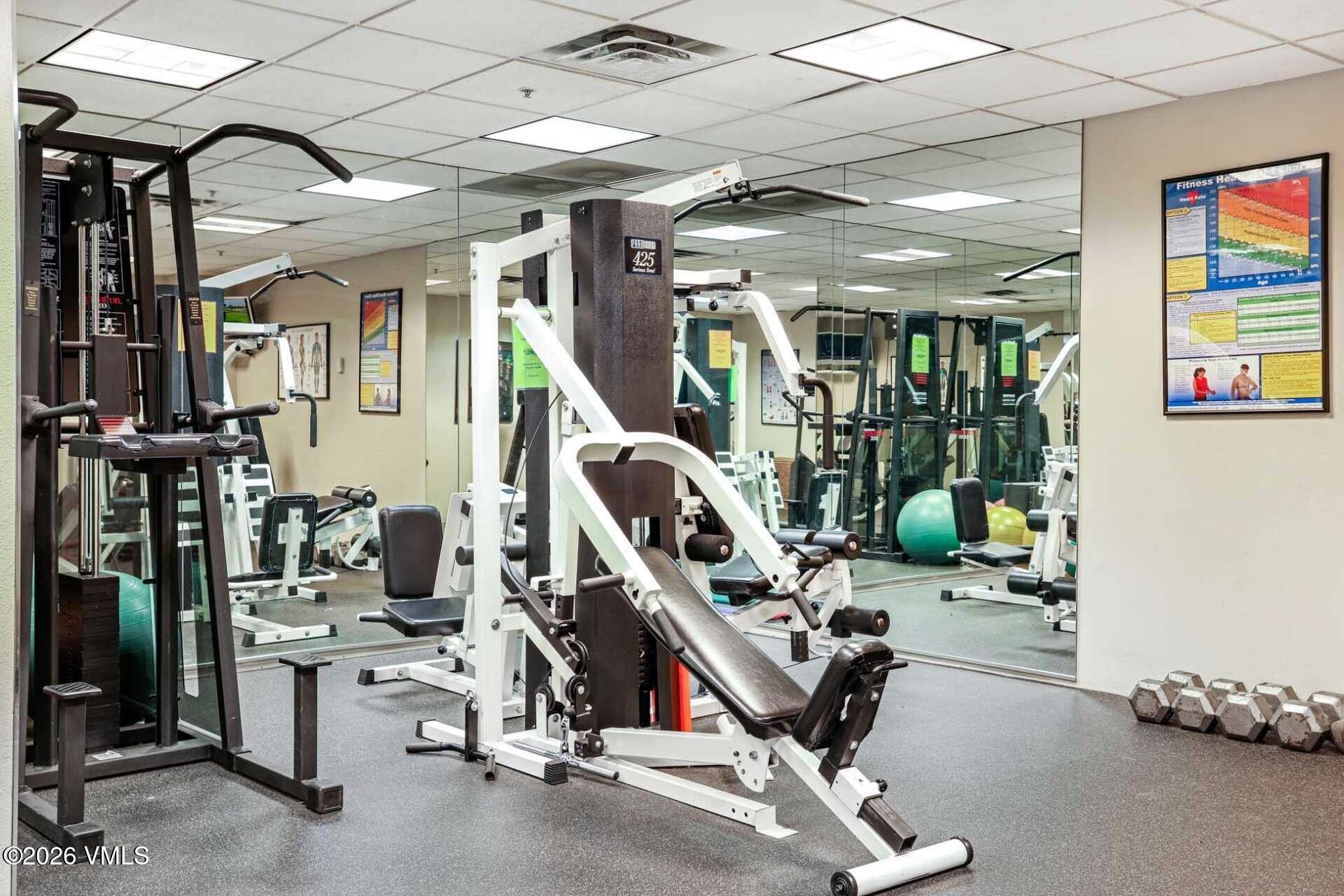 1100 North Frontage Road West, Unit 1519 Vail, CO 81657 - Photo 30 of 38 Exercise Room