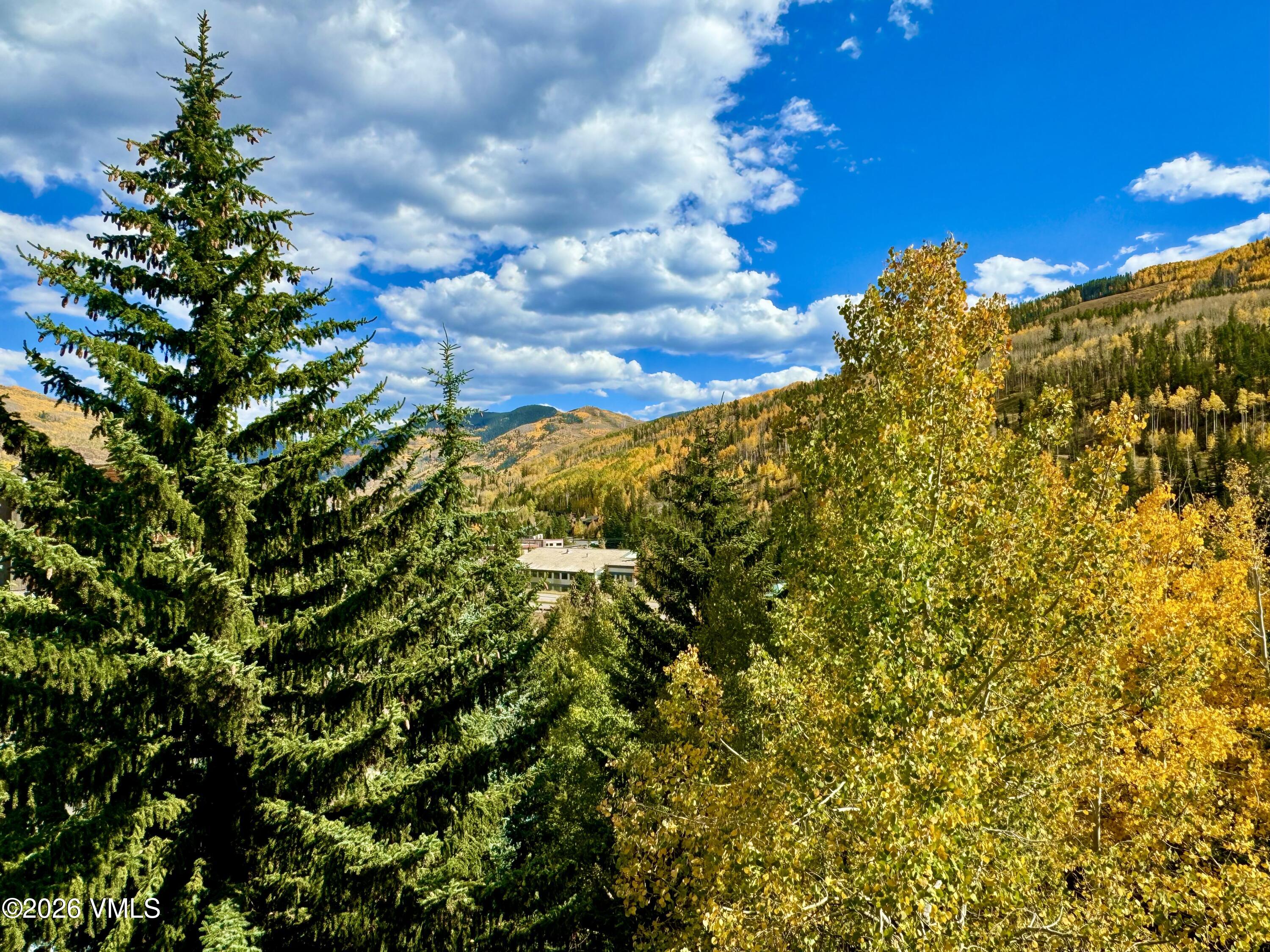1100 North Frontage Road West, Unit 1519 Vail, CO 81657 - Photo 3 of 38 Fall Views from Deck