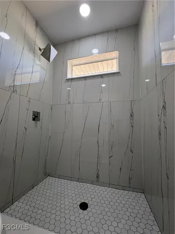 a bathroom with a sink