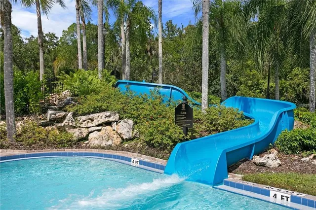 a view of a backyard with plants