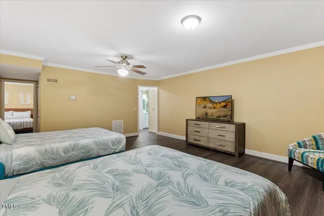 a view of a house with a backyard and a slide