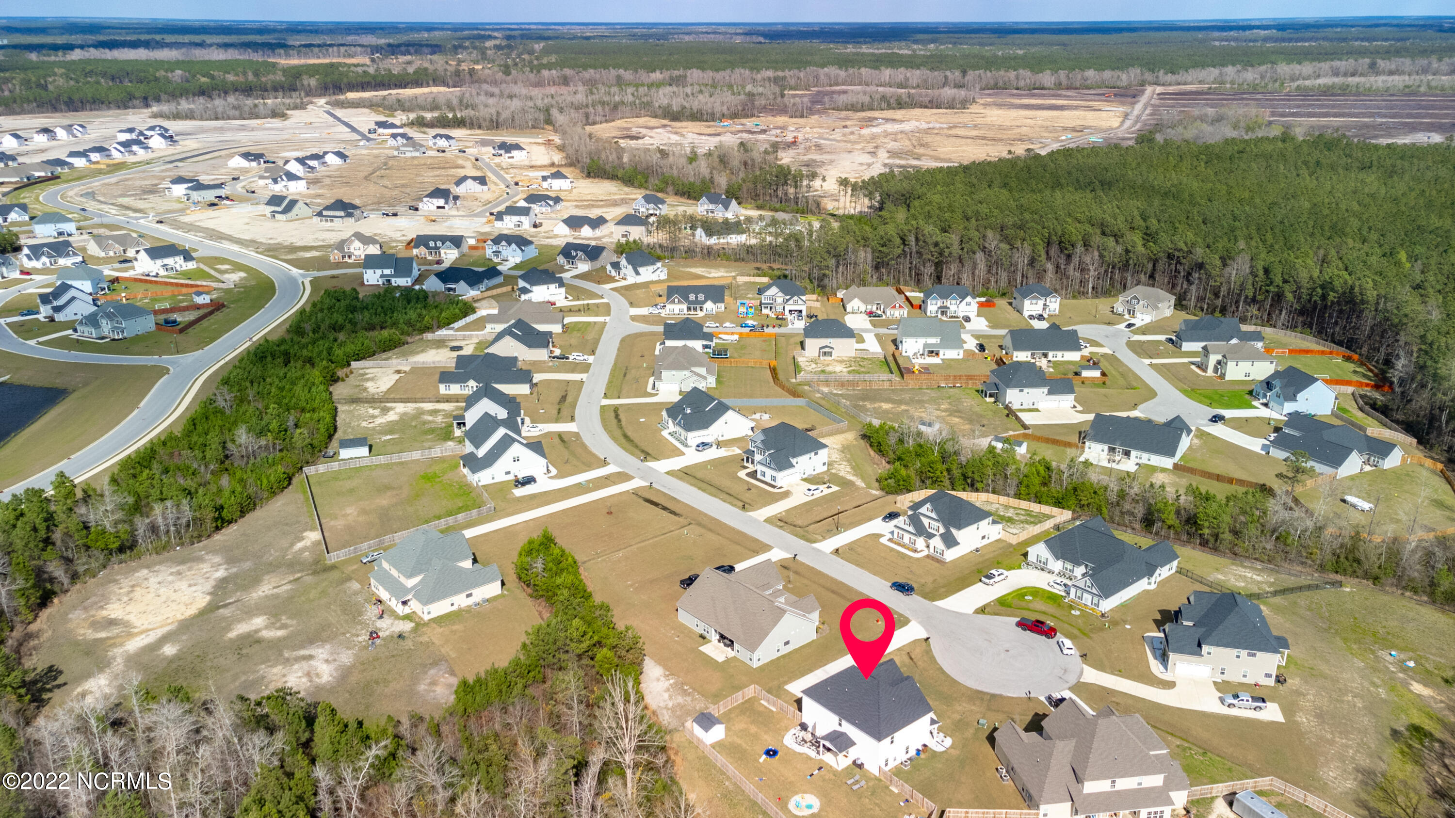120 Colonial Post Road Jacksonville, NC 28546 - Photo 56 of 59 Exterior Drone