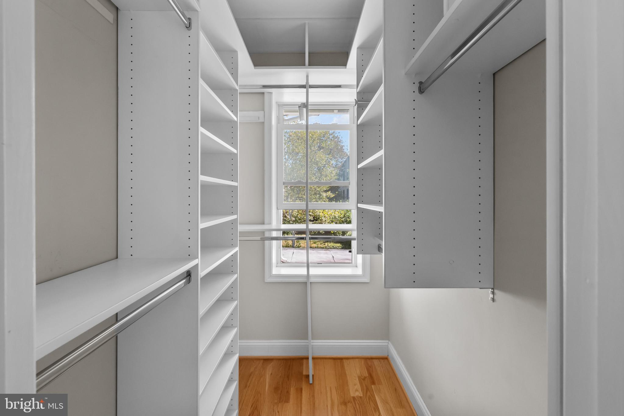 3916 5th Street Northwest Washington, DC 20011 - Photo 24 of 51 a view of walk in closet with window