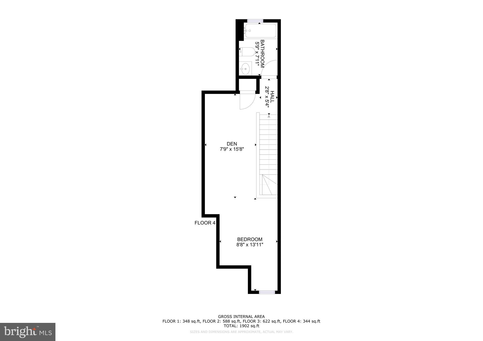3916 5th Street Northwest Washington, DC 20011 - Photo 51 of 51 a picture of a floor plan