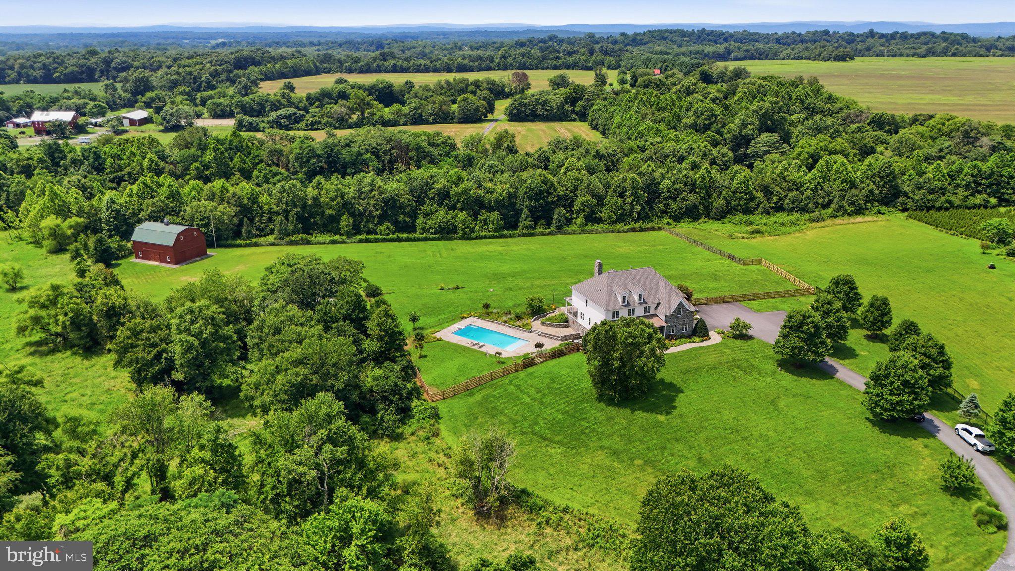 19014 Beallsville Road Poolesville, MD 20837 - Photo 71 of 83 Aerial Front