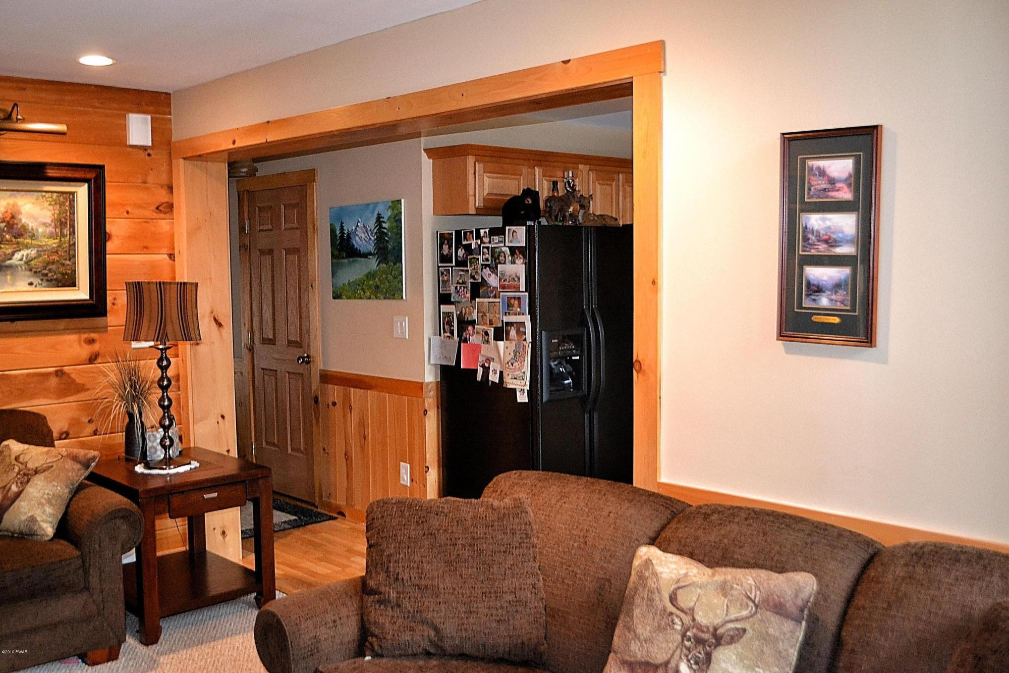 Looking into hall from Living room