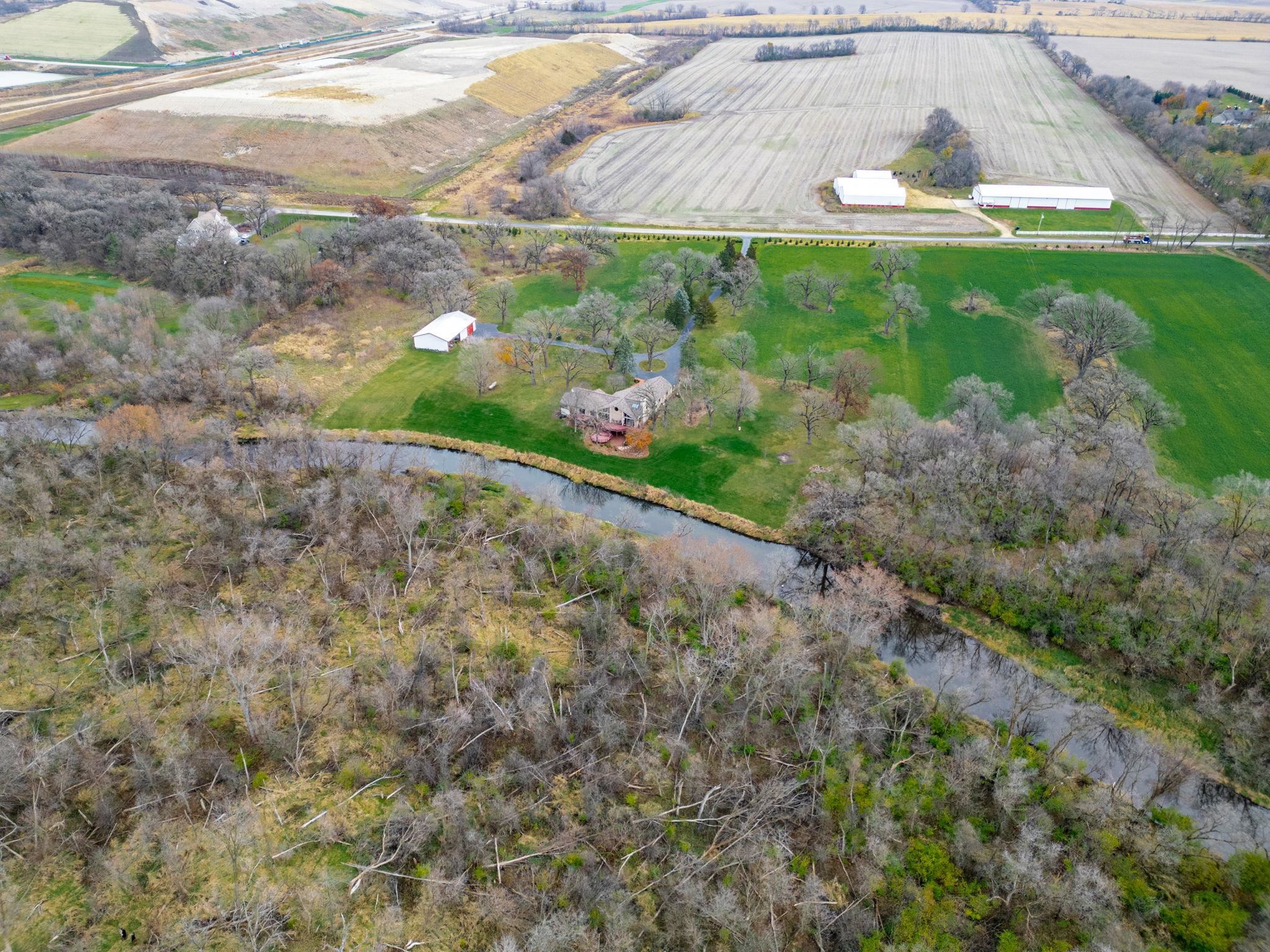 8634 North Kilbuck Road Monroe Center, IL 61052 - Photo 46 of 50 a view of a garden
