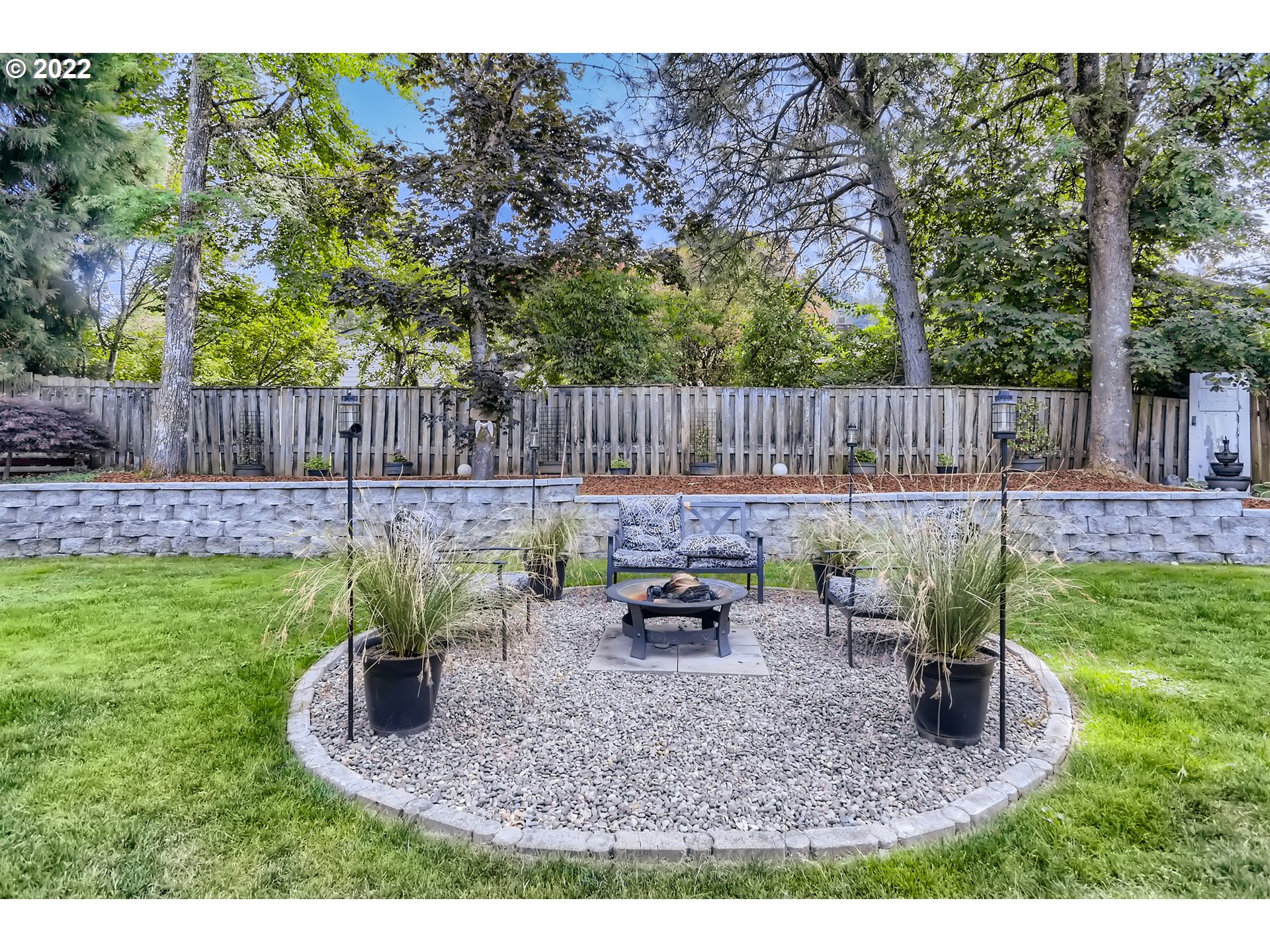 490 Southwest 4th Street Gresham, OR 97080 - Photo 26 of 30 a view of a backyard with plants and garden