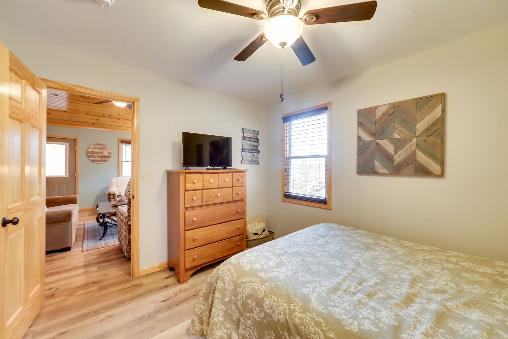 3000 Highwater Road Waverly, TN 37185 - Photo 21 of 26 a bedroom with a bed and a tv