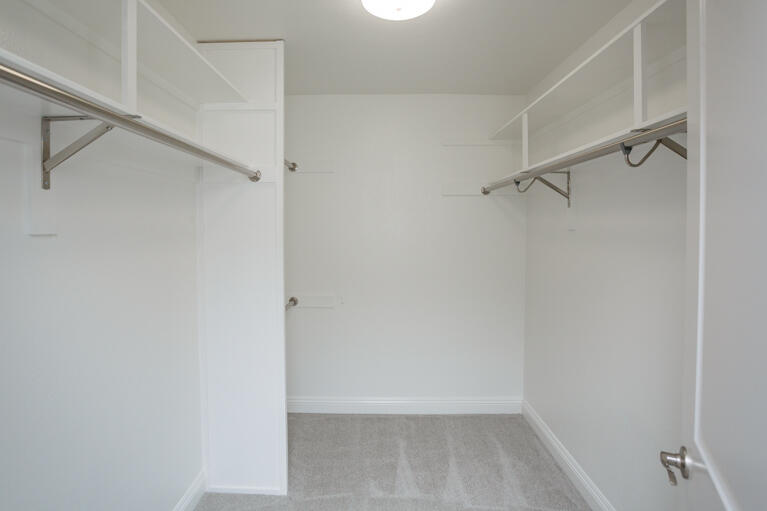 49 Columbia Drive Rancho Mirage, CA 92270 - Photo 21 of 52 a view of an empty walk in closet