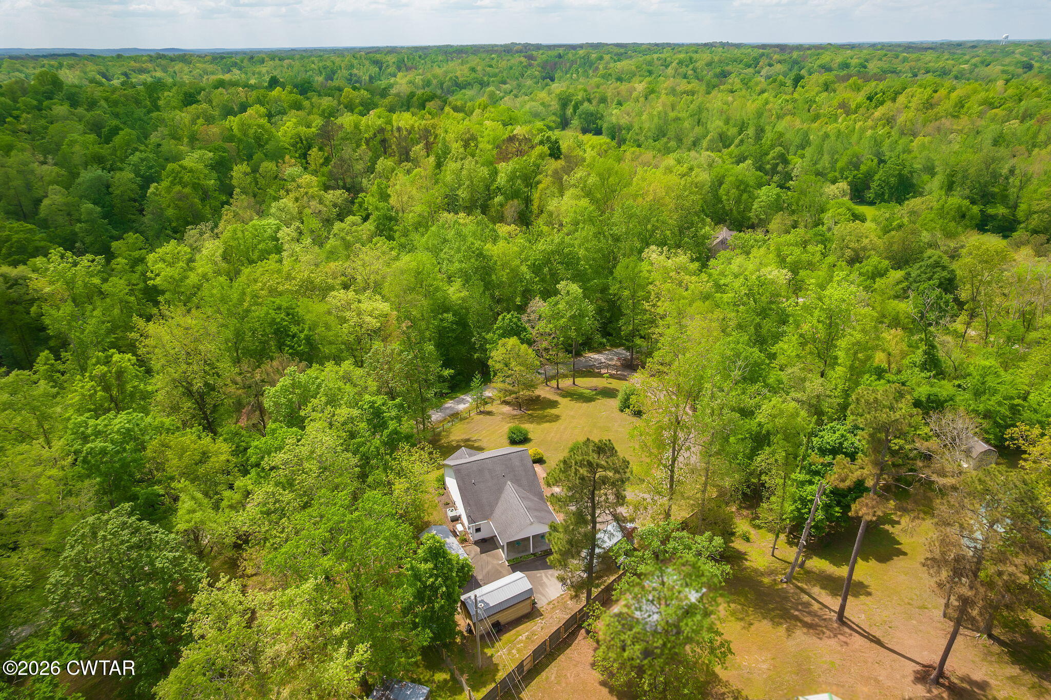 455 Madison Scott Road Parsons, TN 38363 - Photo 36 of 45 a view of a yard and an trees