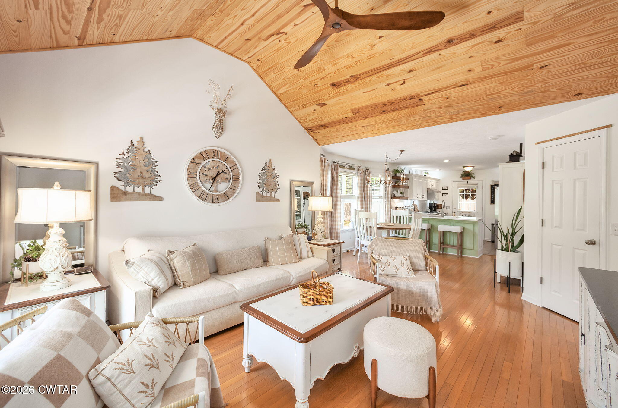 455 Madison Scott Road Parsons, TN 38363 - Photo 8 of 45 a living room with furniture and wooden floor