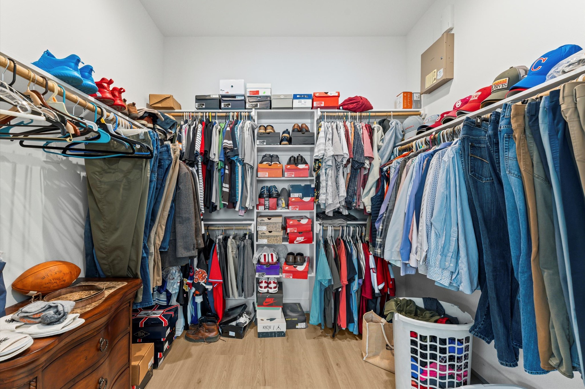 2311 Eagle Street Houston, TX 77004 - Photo 9 of 21 a view of walk in closet with clothes