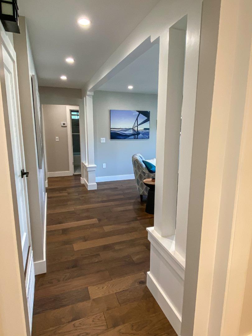 660 Edgemar Avenue Pacifica, CA 94044 - Photo 22 of 36 a bathroom with a sink and mirror