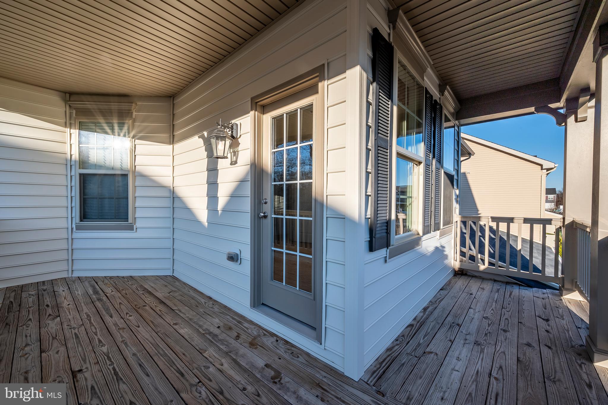 8102 Ridgely Loop Severn, MD 21144 - Photo 25 of 38 Bedroom 3 Balcony (alt view)