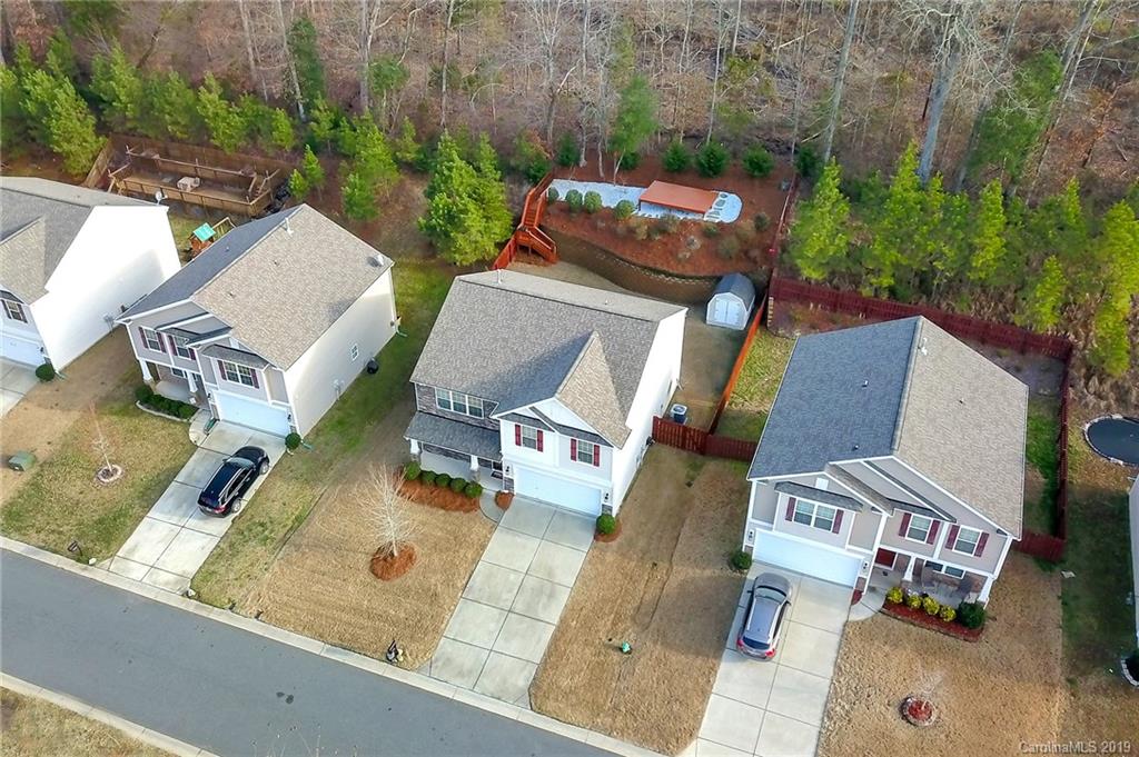 2974 Arthur Road Indian Land, SC 29707 - Photo 4 of 35 an aerial view of residential house with outdoor space and parking