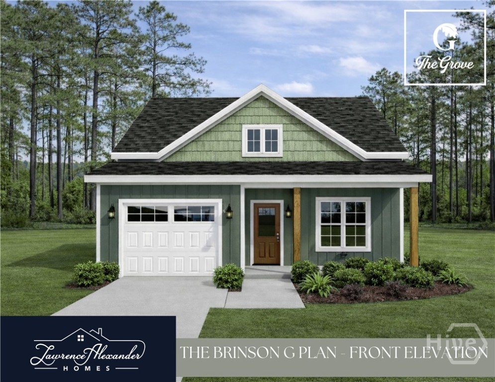 THE BRINSON G PLAN BY LAWRENCE ALEXANDER HOMES.
