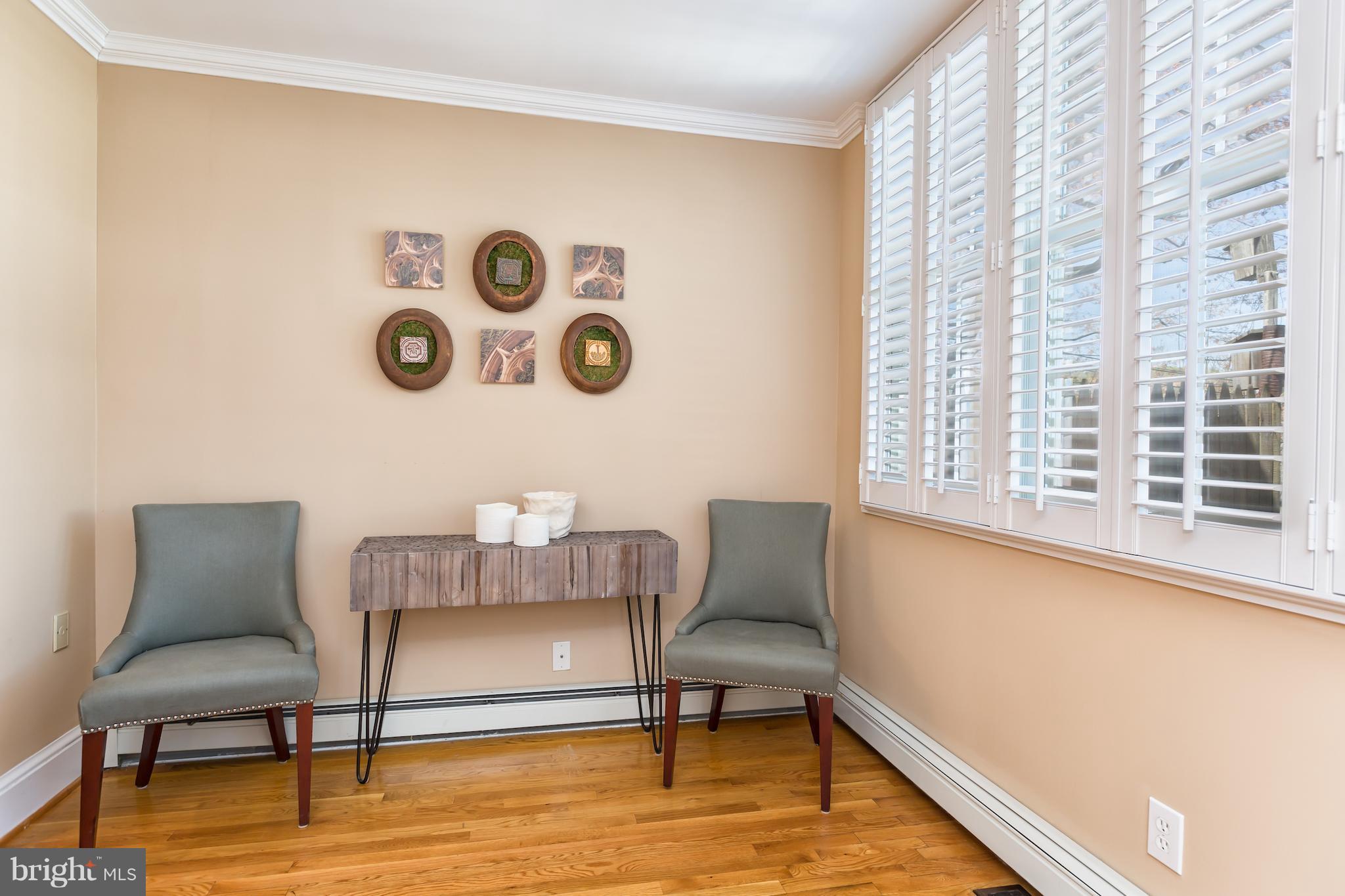 3535 R Street Northwest Washington, DC 20007 - Photo 10 of 29 a living room with furniture and a wooden floor