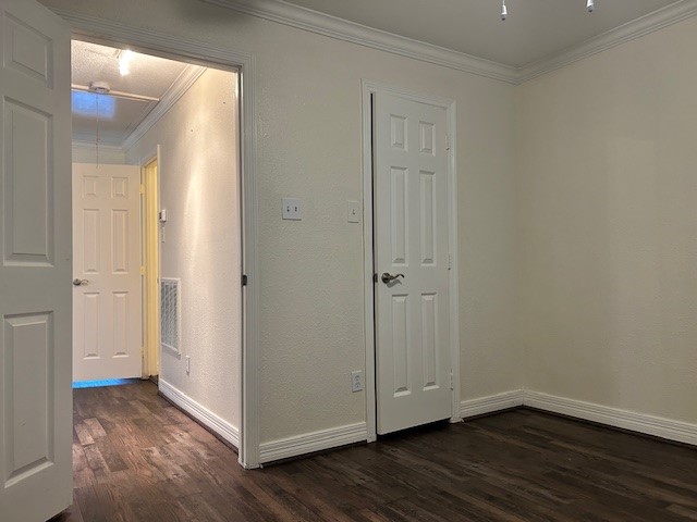 4401 Marina Street, Unit B Houston, TX 77007 - Photo 11 of 26 a view of an empty room with wooden floor