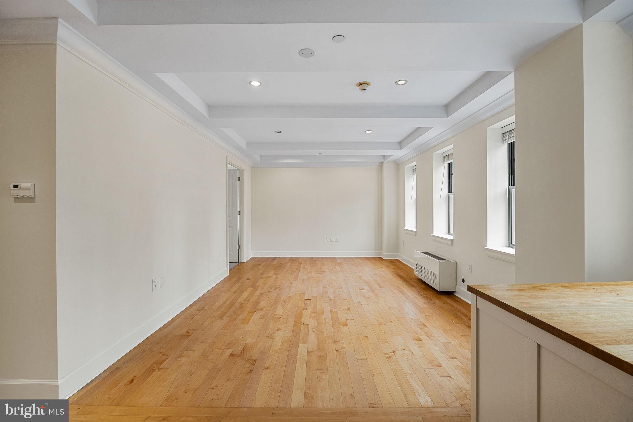 1701 Locust Street, Unit 1602 Philadelphia, PA 19103 - Photo 9 of 28 a view of empty room with wooden floor