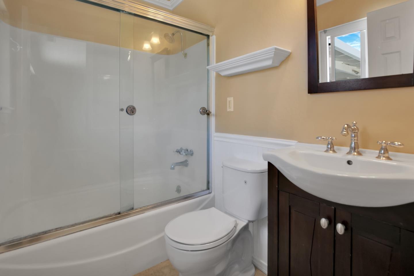 210 Hames Road Corralitos, CA 95076 - Photo 12 of 17 a bathroom with a sink toilet and shower