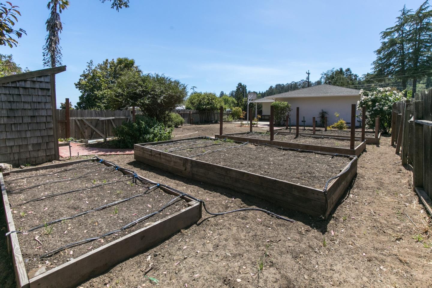 210 Hames Road Corralitos, CA 95076 - Photo 3 of 17 a view of a backyard with sitting area