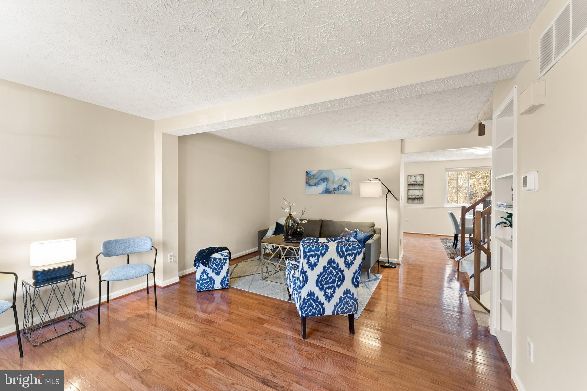 1616 Barnstead Drive Reston, VA 20194 - Photo 9 of 49 a living room with furniture and wooden floor