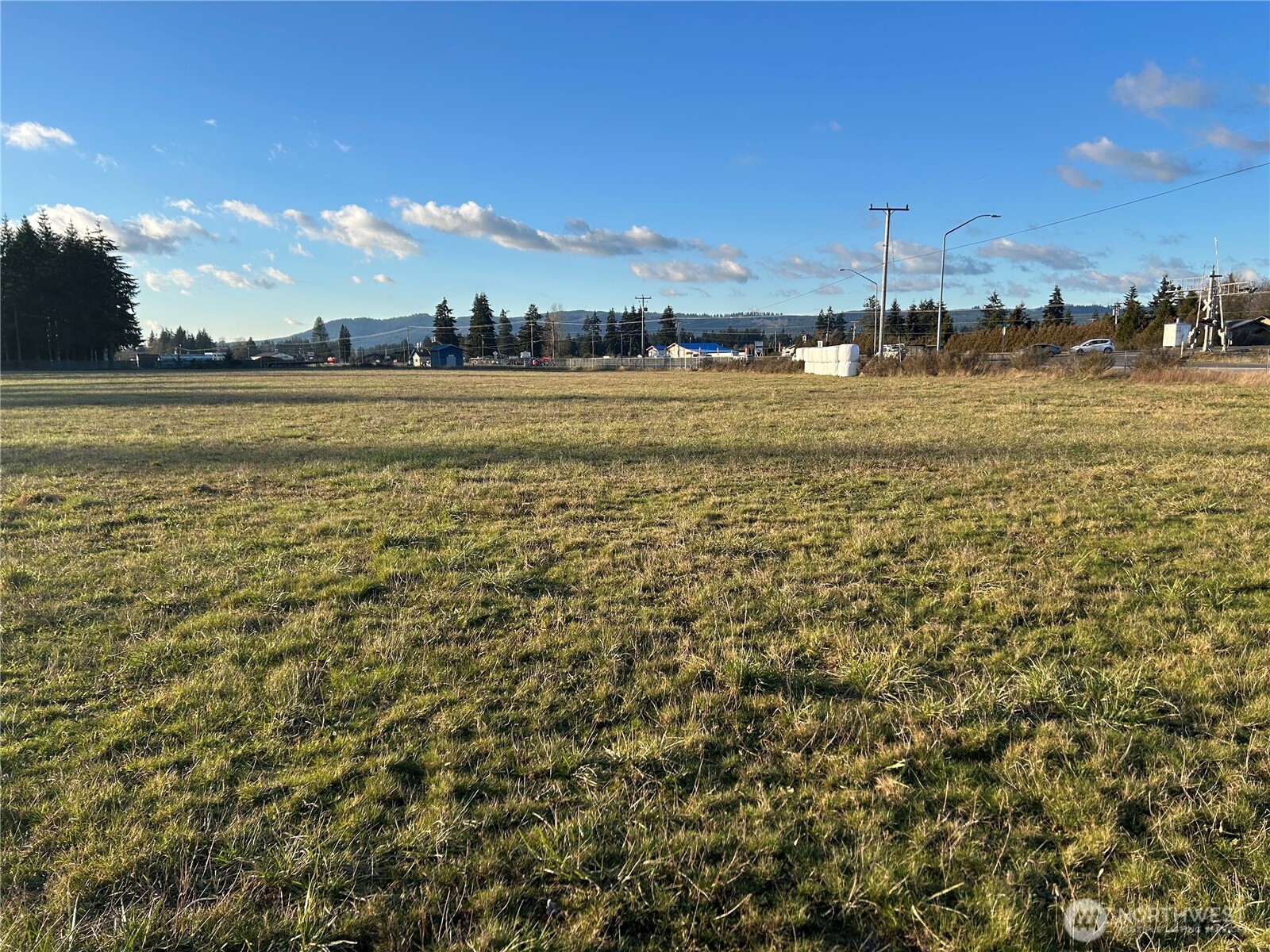 a view of a large body of water with water view