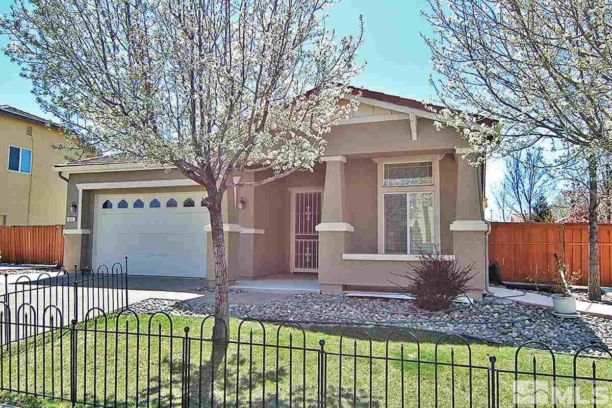 450 Manciano Way Reno, NV 89521 - Photo 1 of 39 a front view of house with parking space