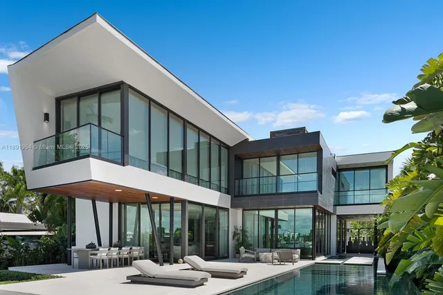 a view of a palm trees