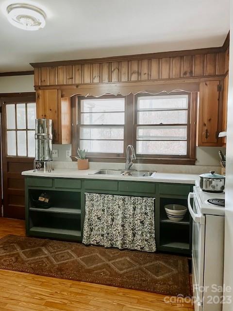1532 Center Road Chester, SC 29706 - Photo 10 of 40 a kitchen with a stove and a cabinet