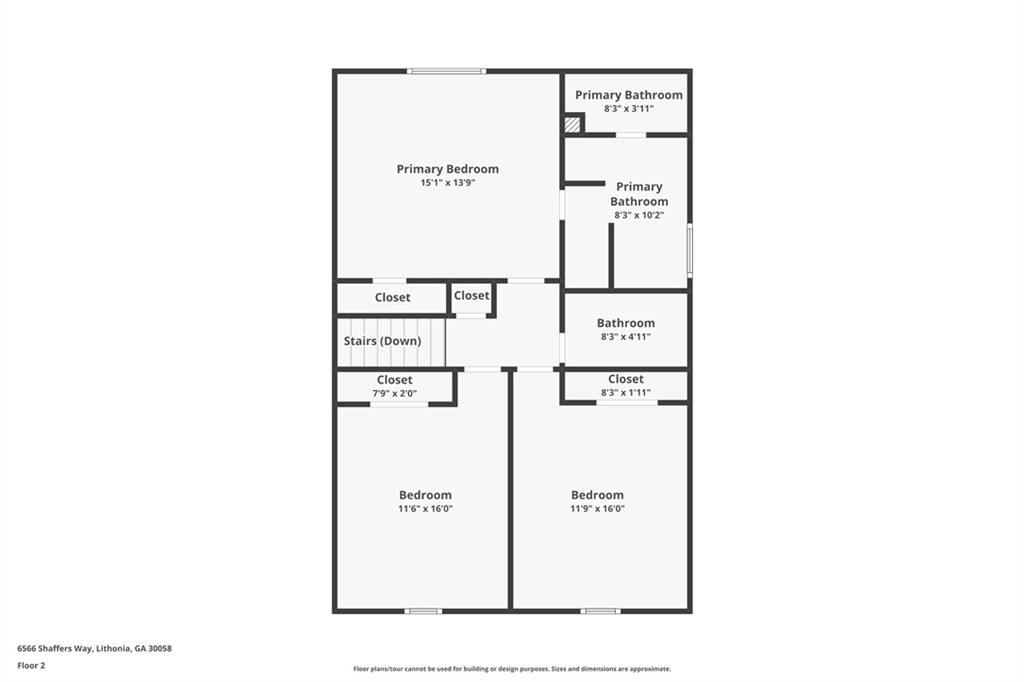 6566 Shaffers Way Lithonia, GA 30058 - Photo 29 of 31 a picture of a floor plan