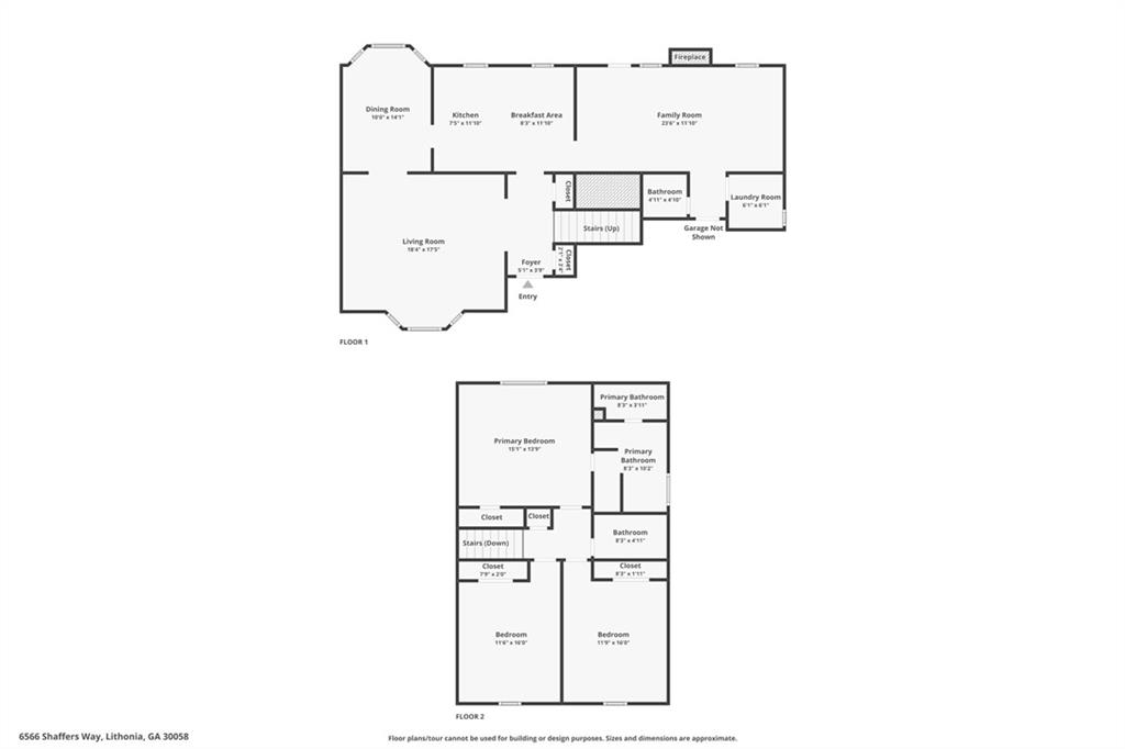6566 Shaffers Way Lithonia, GA 30058 - Photo 30 of 31 a picture of floor plan