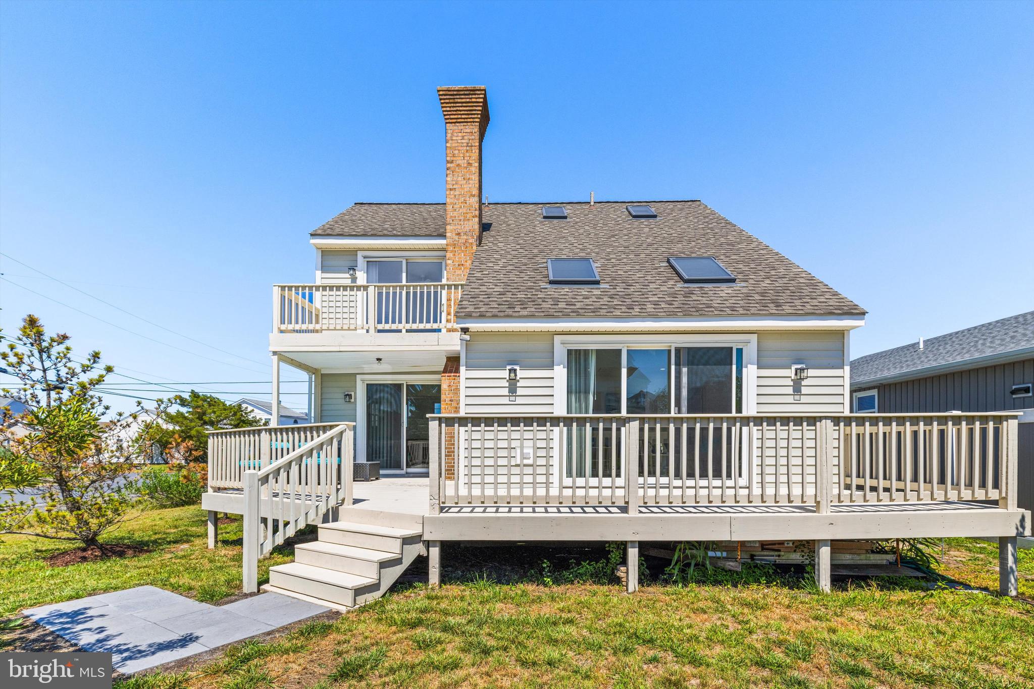 10429 Brighton Road Ocean City, MD 21842 - Photo 33 of 64 Dock view of the large back deck