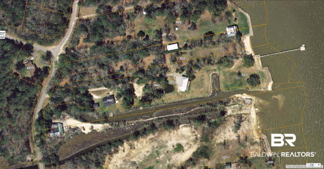6377 Bay Road Mobile, AL 36605 - Photo 21 of 27 For Sale: 6377 Bay Road, Mobile, AL 36605 Aerial View