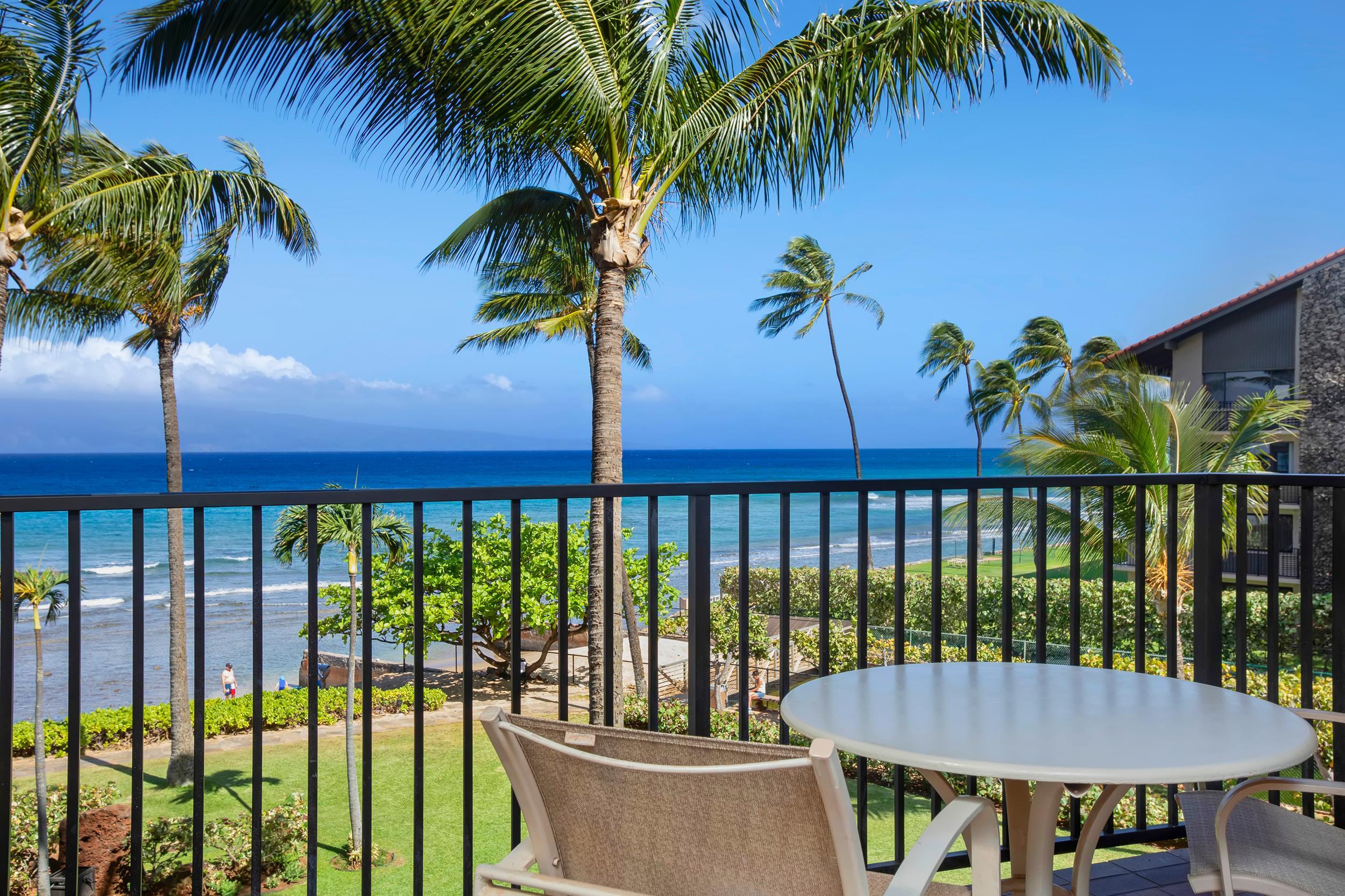 3445 Lower Honoapiilani Road, Unit 304 Lahaina, HI 96761 - Photo 5 of 41 a view of a balcony and lake view