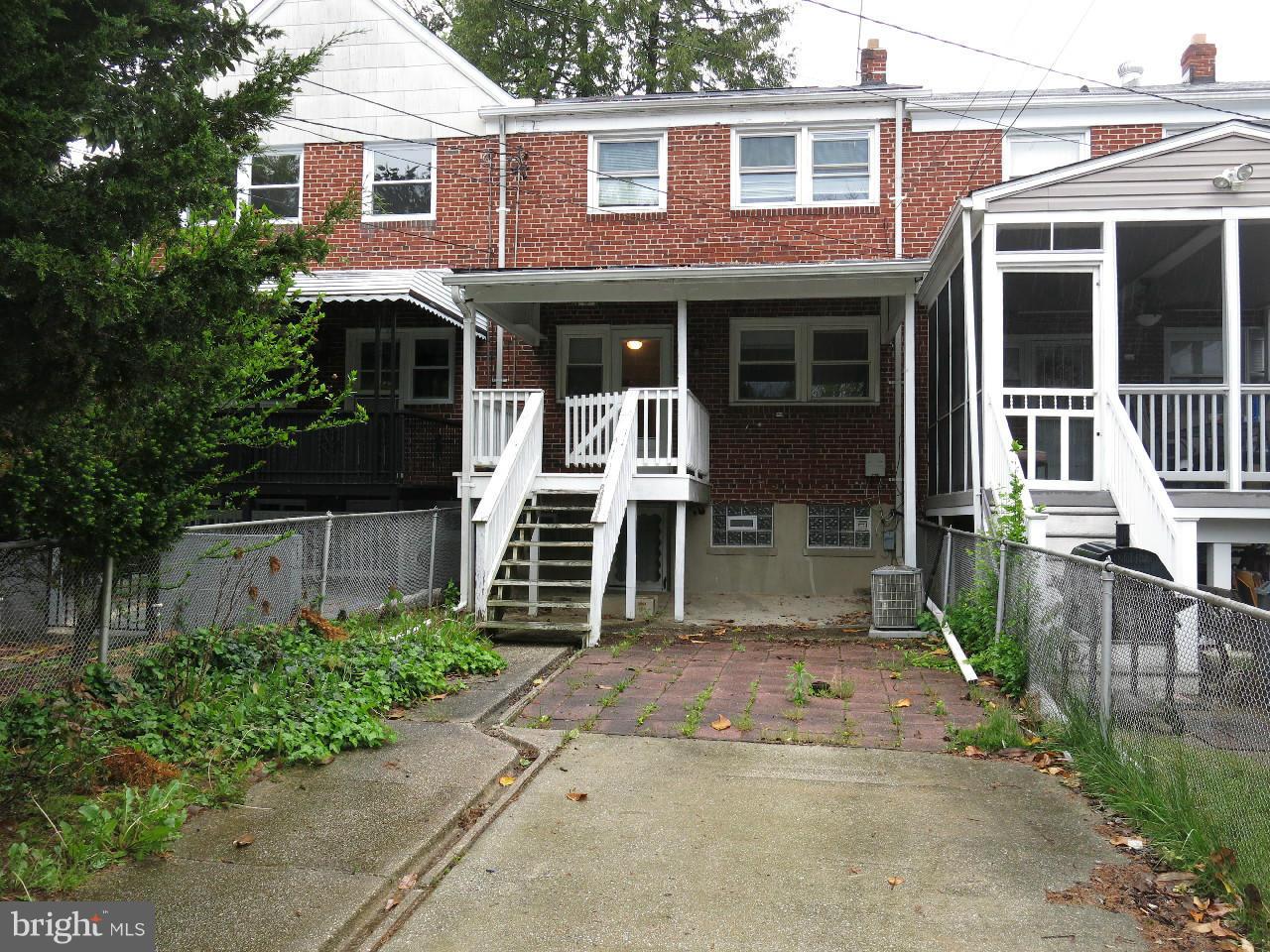 1541 Barrett Road Baltimore, MD 21207 - Photo 12 of 13 Exterior (Rear)