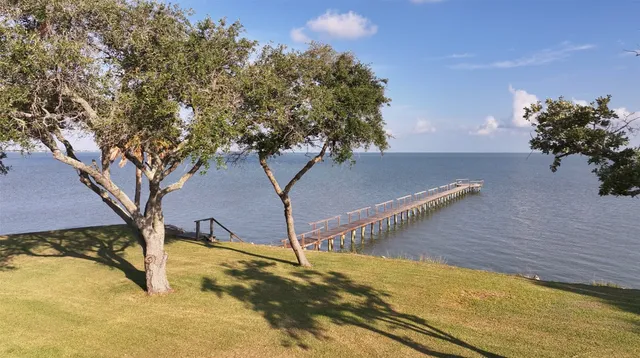 a view of a backyard of the house