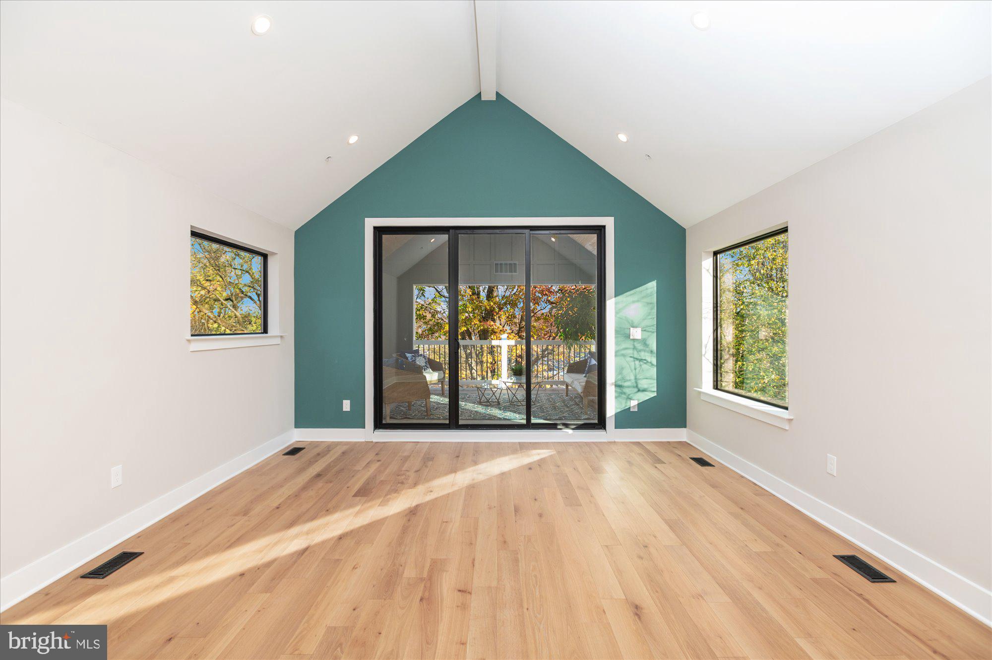 5445 33rd Street Northwest Washington, DC 20015 - Photo 46 of 72 a view of an empty room with a window