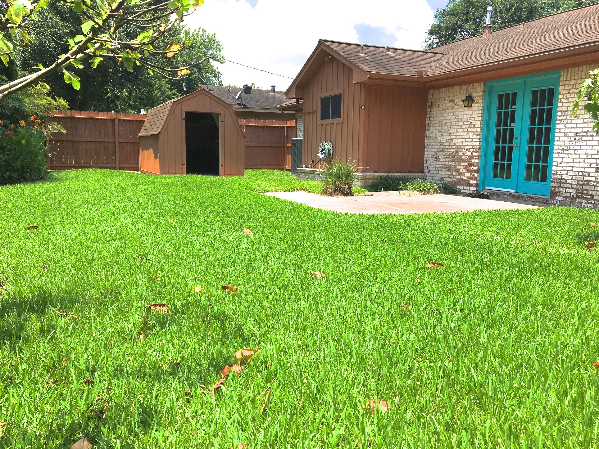 9307 Val Verde Street Houston, TX 77063 - Photo 17 of 17 a front view of house with yard and green space