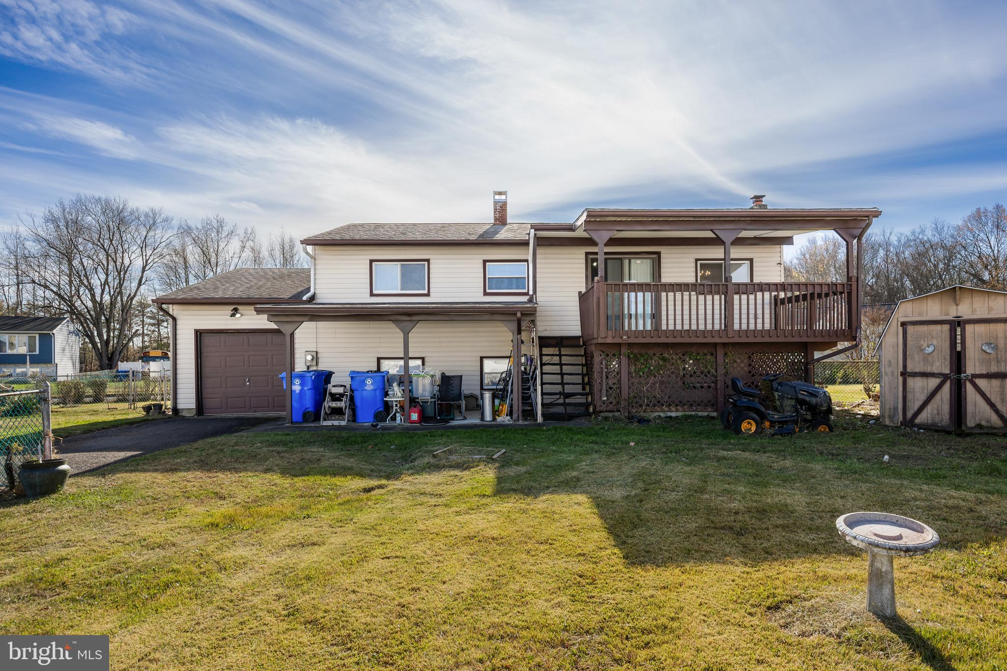227 University Avenue Pemberton, NJ 08068 - Photo 23 of 33 a view of a house with a yard and sitting area