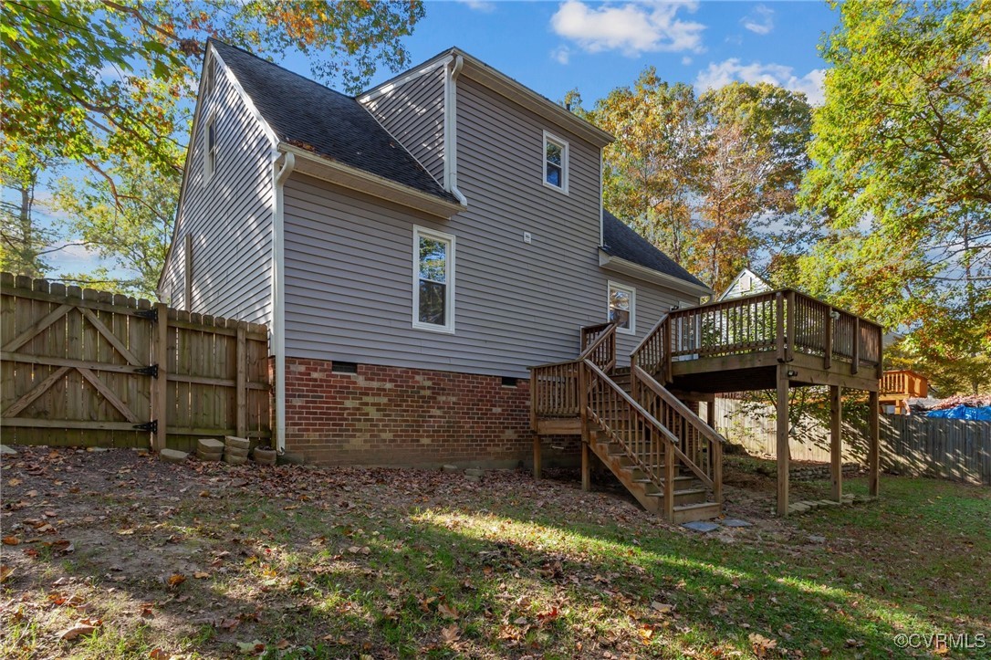 5237 Hallmark Drive Richmond, VA 23234 - Photo 35 of 44 a view of a house with a yard