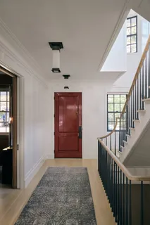 a view of an entryway door