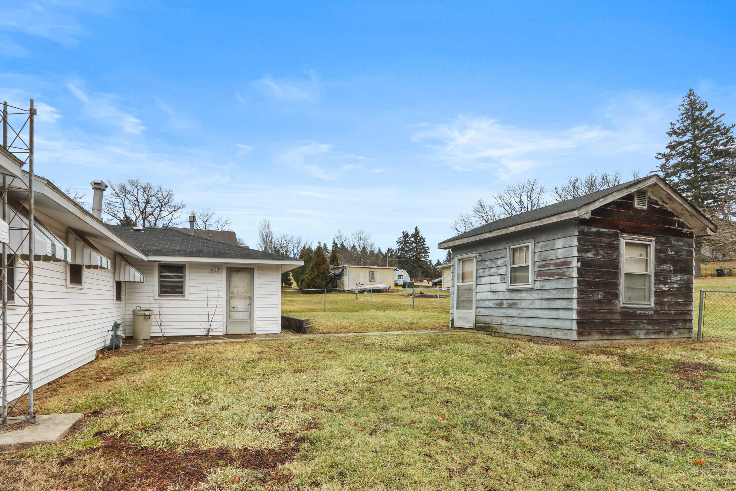 W1375 Glenwood Road Bloomfield, WI 53147 - Photo 20 of 23 Rear Yard