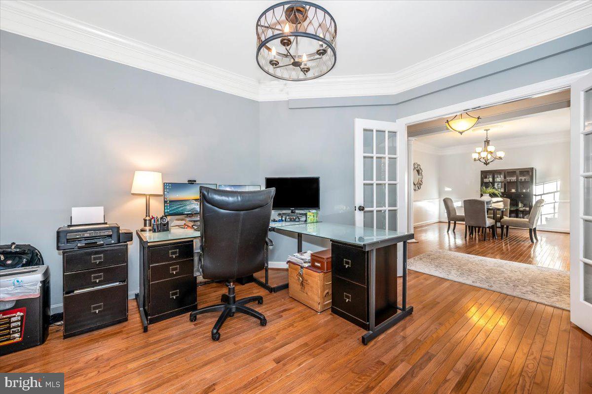 1235 Main Street Gaithersburg, MD 20878 - Photo 29 of 76 Study with French doors for privacy