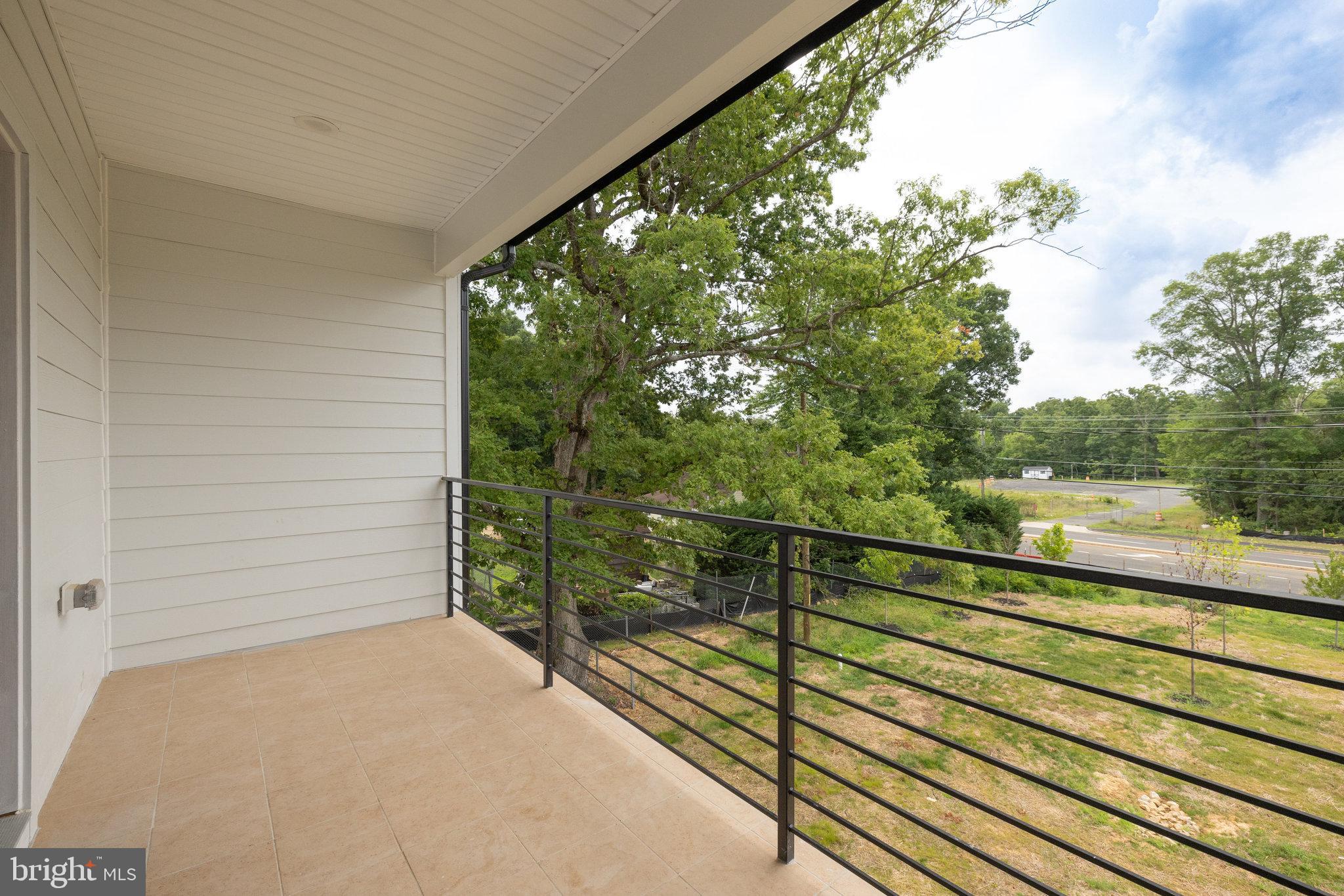 12504 Braddock Road Fairfax, VA 22030 - Photo 69 of 84 Balcony View over yard