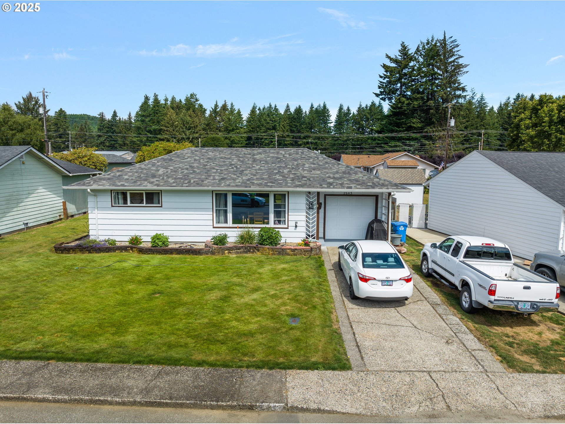 2645 Highlands Drive Reedsport, OR 97467 - Photo 29 of 31 Drone View/UAV