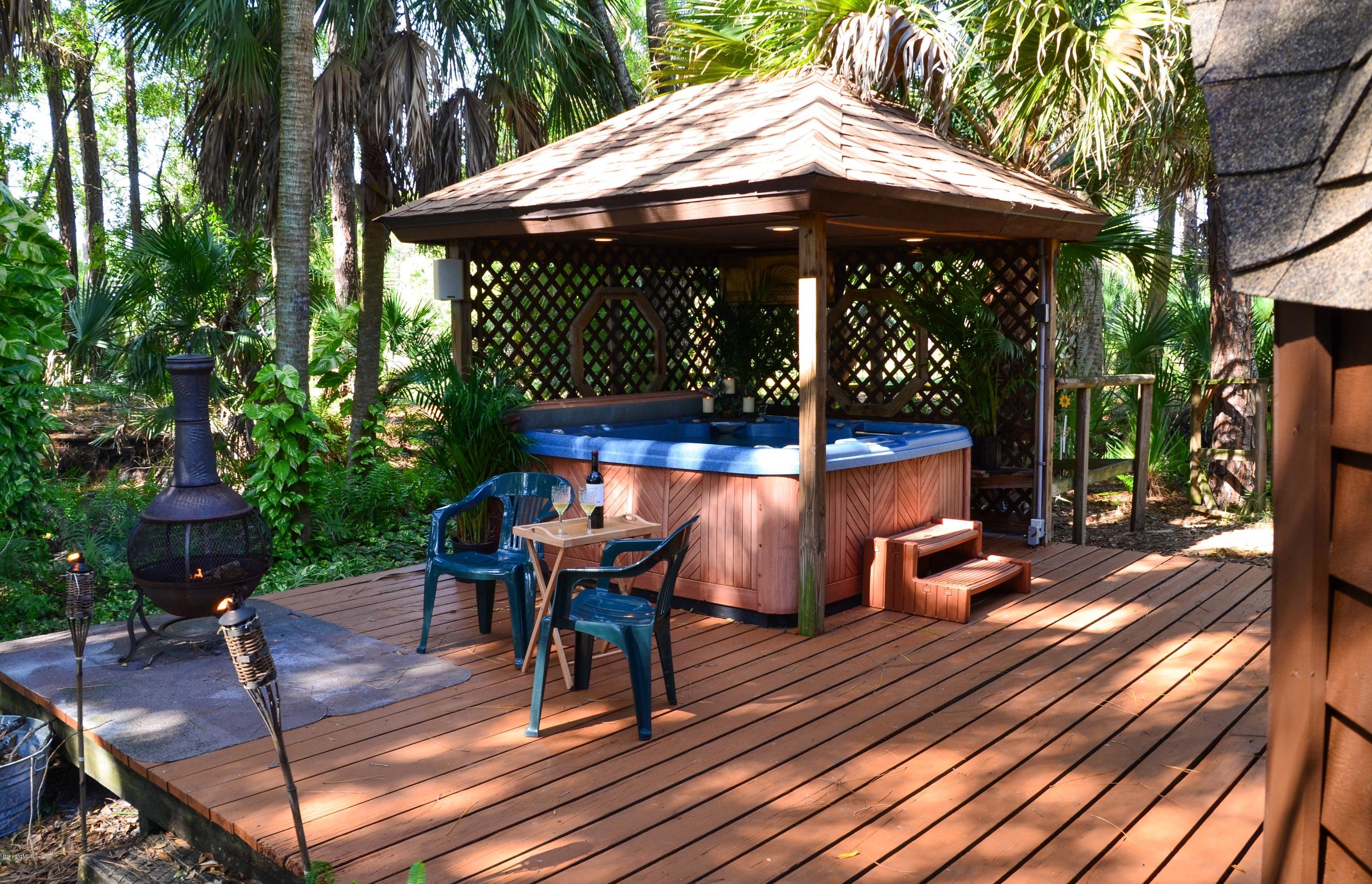 920 Atz Road Malabar, FL 32950 - Photo 13 of 42 Spa Gazebo Deck