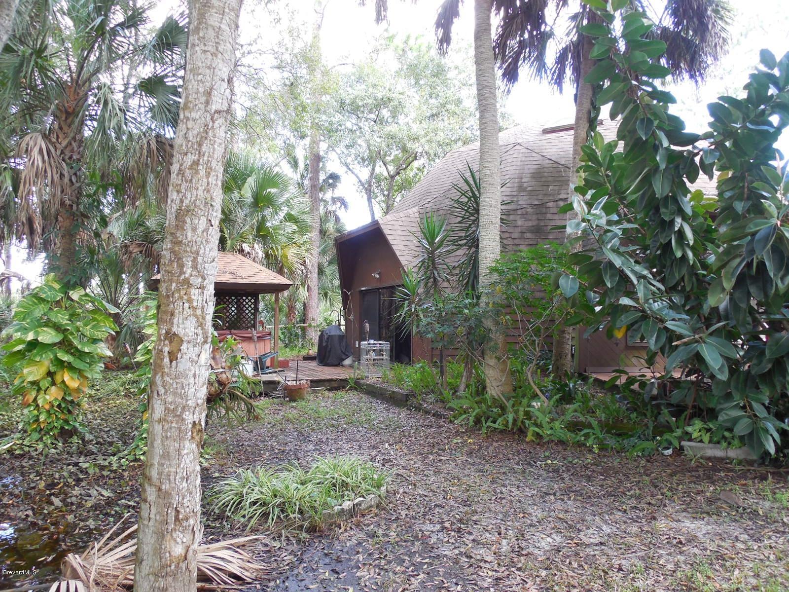 920 Atz Road Malabar, FL 32950 - Photo 41 of 42 Spa gazebo view from the front yard