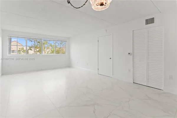 a view of a room with shelf